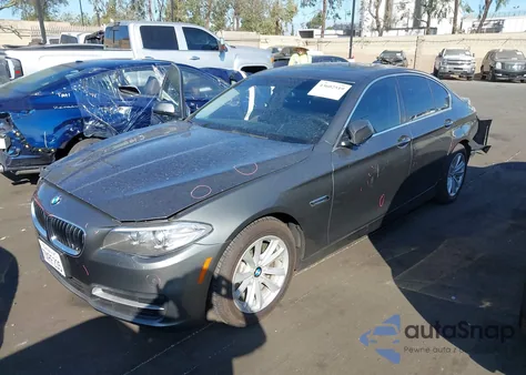 2014 BMW 528I из США, поврежденный, VIN WBA5A5C53ED502621